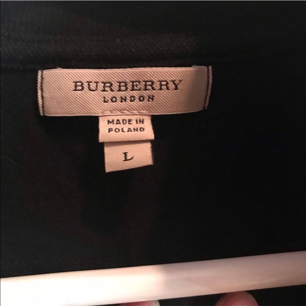Authentic Burberry Pullover Top (Juniors Size L) - image 3